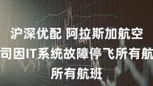 沪深优配 阿拉斯加航空公司因IT系统故障停飞所有航班